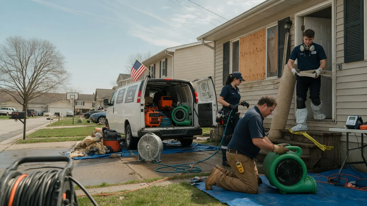 Water Damage Restoration in Little Elm, TX near me